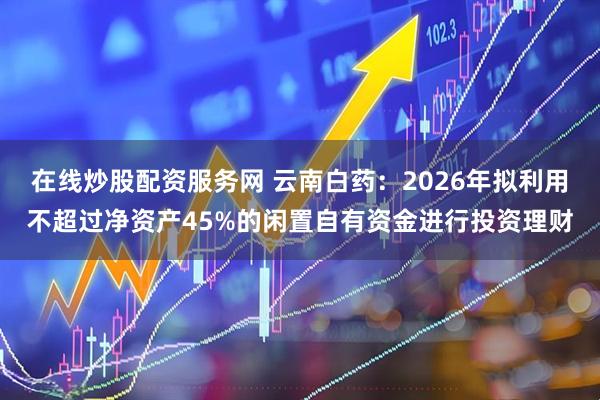 在线炒股配资服务网 云南白药：2026年拟利用不超过净资产45%的闲置自有资金进行投资理财
