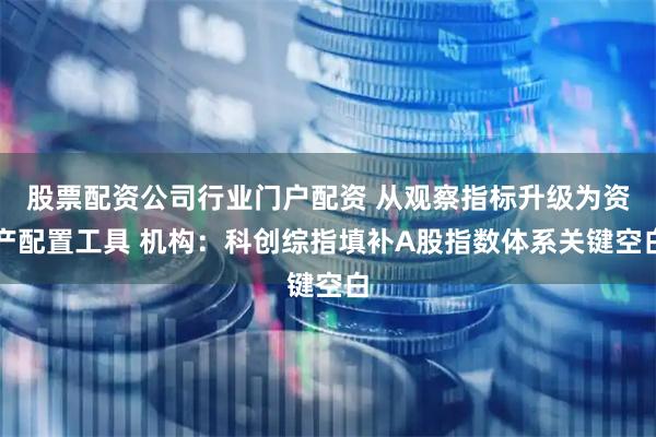 股票配资公司行业门户配资 从观察指标升级为资产配置工具 机构：科创综指填补A股指数体系关键空白